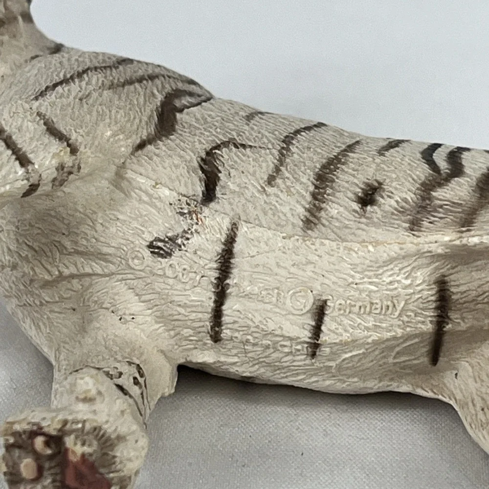 Schleich White Siberian Tiger Big Cat Wildlife Figure 2007 Retired‎ Male